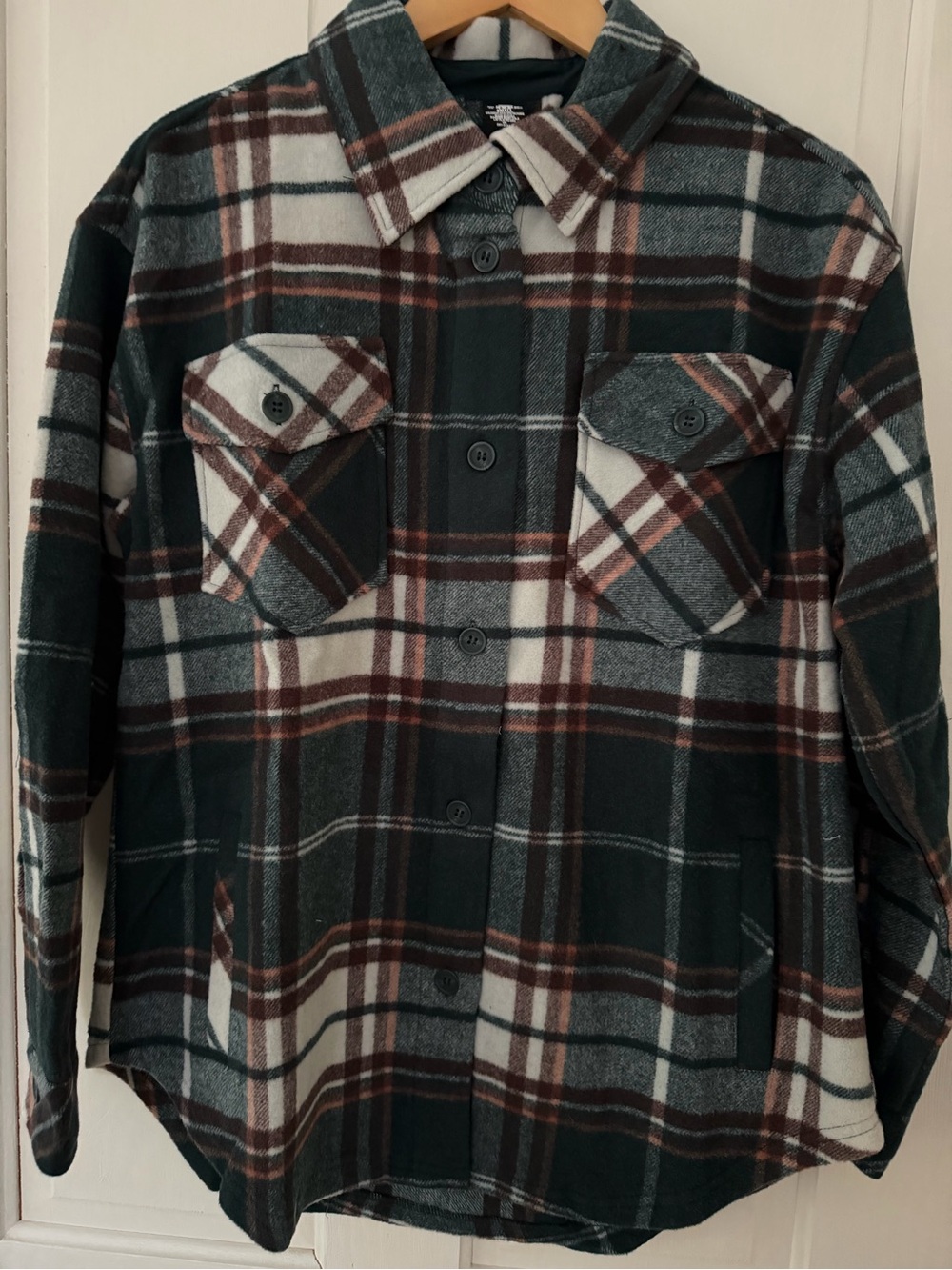 WoolX Sawyer Shacket  - Shirt Jacket Green Plaid